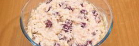 творожно-рисовые запеканки с вишней