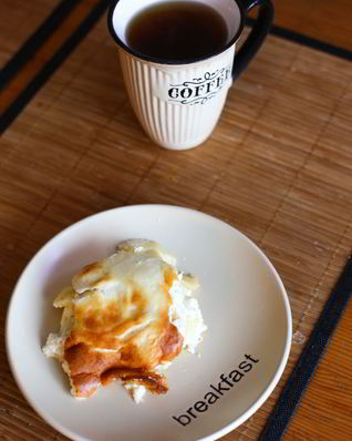 Творожно-яблочная запеканка со сметаной