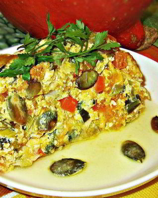 Тыквенная запеканка