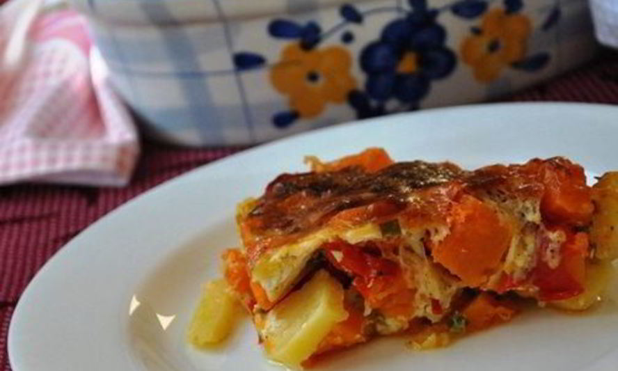 Рецепт тыквенно-картофельной запеканка