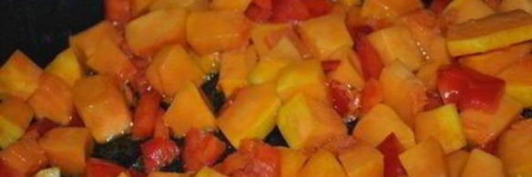 тыквенно-картофельная запеканка