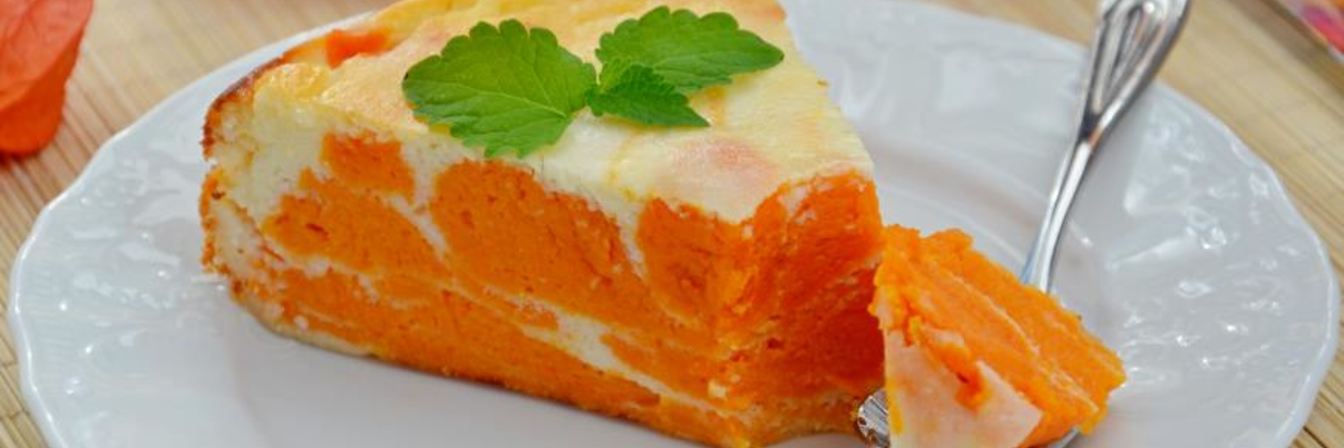 Тыквенно-творожная запеканка