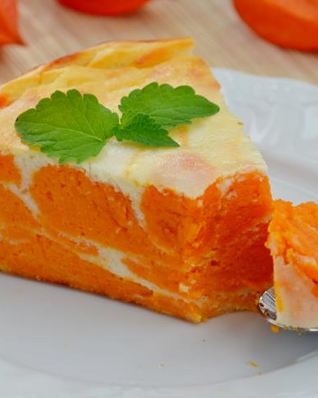 Тыквенно-творожная запеканка