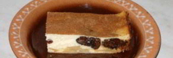 вегетарианская запеканка из творога