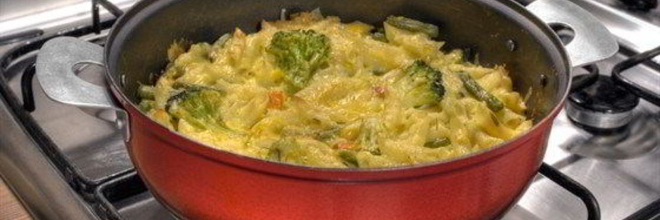 Запеканка из брокколи с сыром