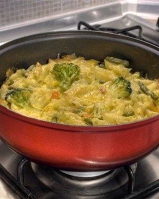 Запеканка из брокколи с сыром