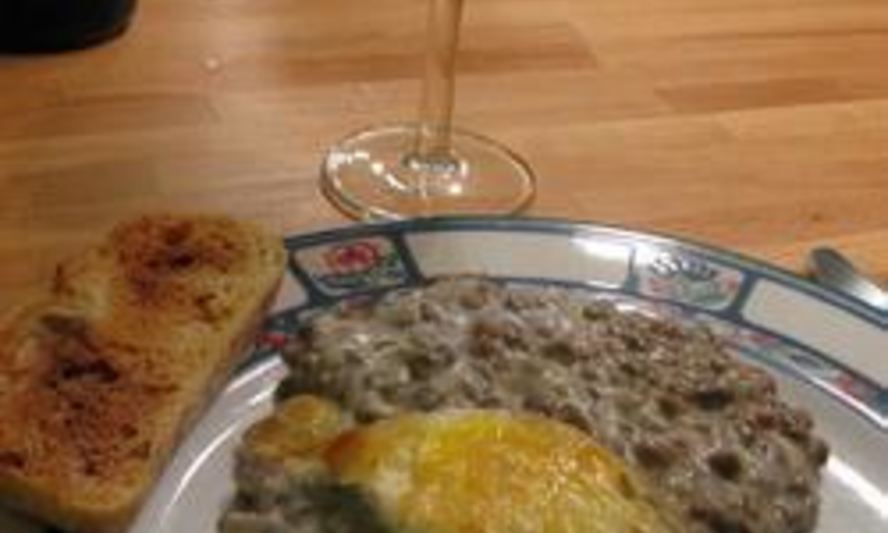 Рецепт запеканки из чечевицы с яйцом и сыром