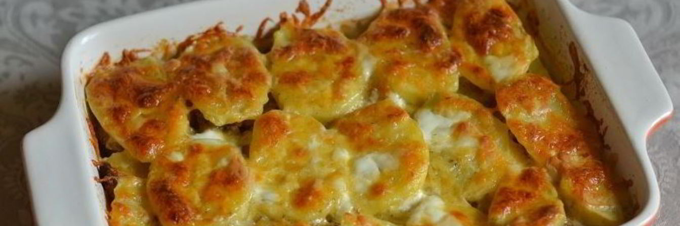 Запеканка из фарша и картошки