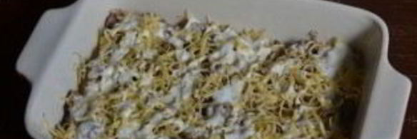 запеканка из фарша и картошки