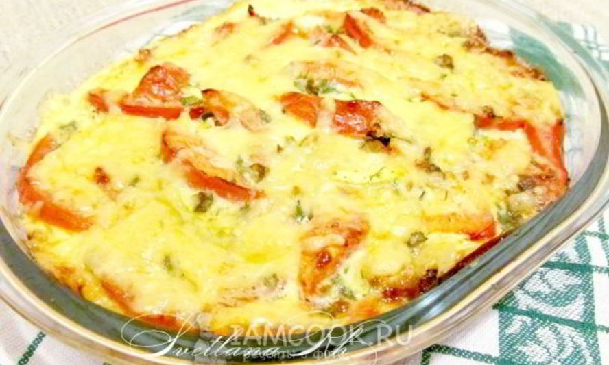 Рецепт запеканки из кабачков с сыром