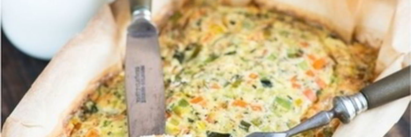 Запеканка из кабачков с творогом