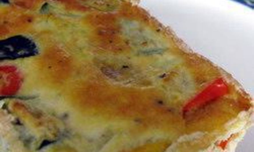 Рецепт запеканки из кабачков, яиц и сладкого перца