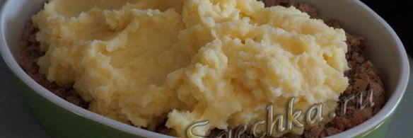 запеканка из картофеля с мясом