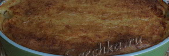 запеканка из картофеля с мясом