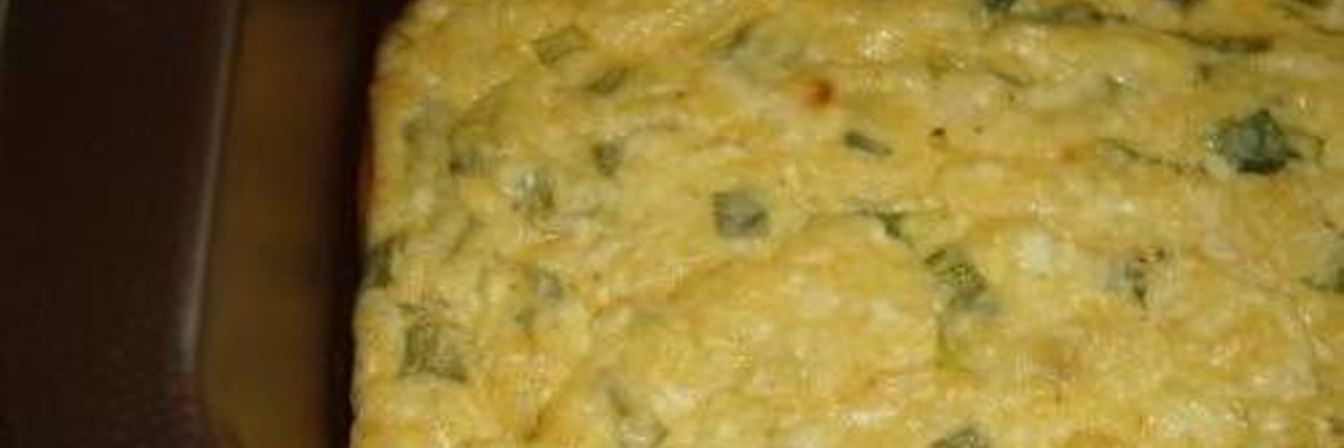 Запеканка из лаваша с сыром и зеленью