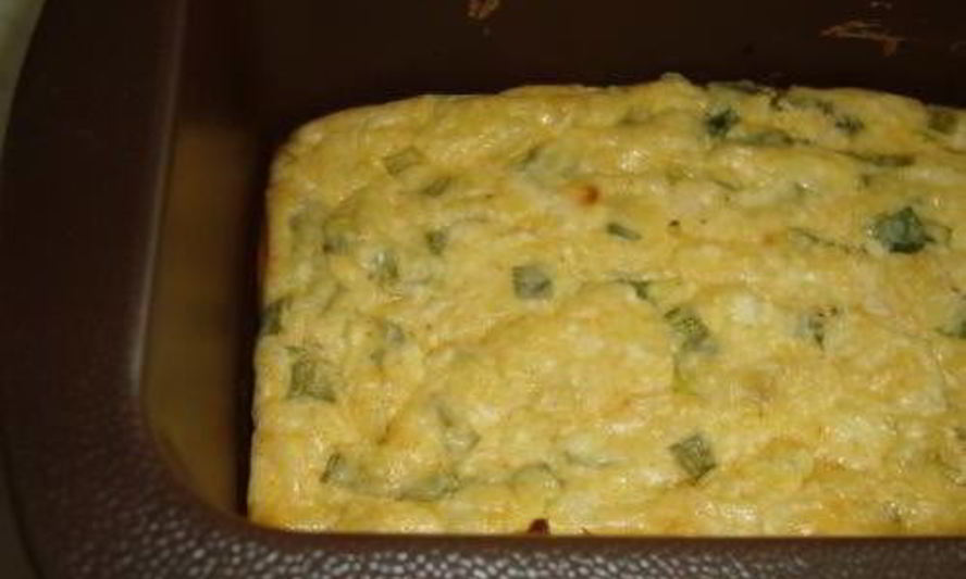 Рецепт запеканки из лаваша с сыром и зеленью