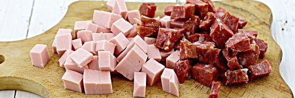 запеканка из макарон с колбасой