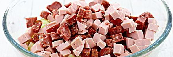 запеканка из макарон с колбасой