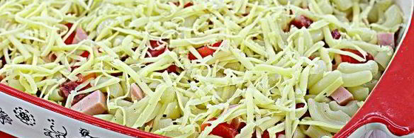 запеканка из макарон с колбасой