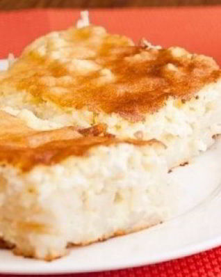 Запеканка из макарон с творогом