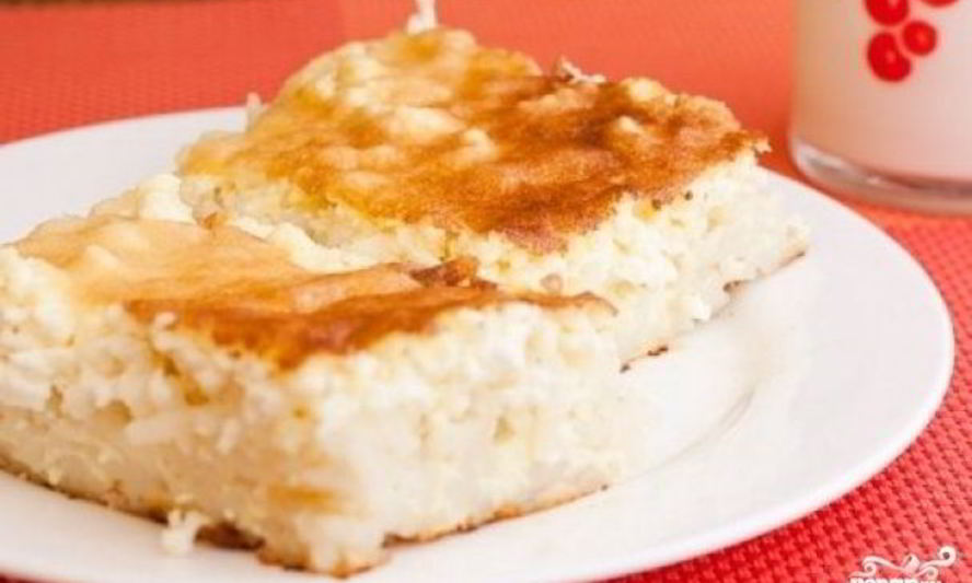 Рецепт запеканки из макарон с творогом
