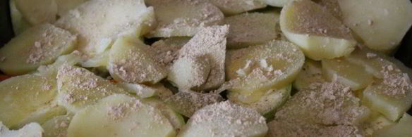 запеканка из овощей со свининой