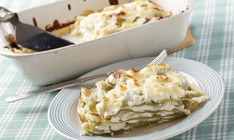 Рецепт запеканки из пасты с тремя сырами