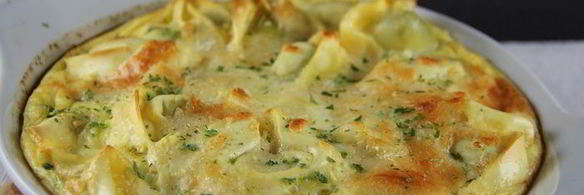 запеканка из тортеллини