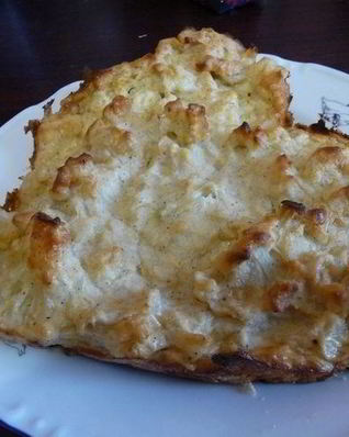 Запеканка из цветной капусты диетическая