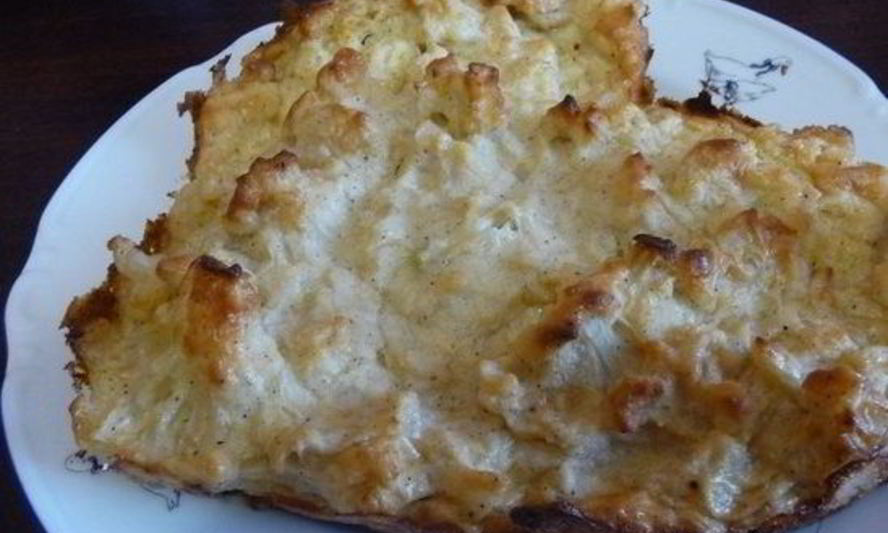 Рецепт запеканки из цветной капусты диетическая