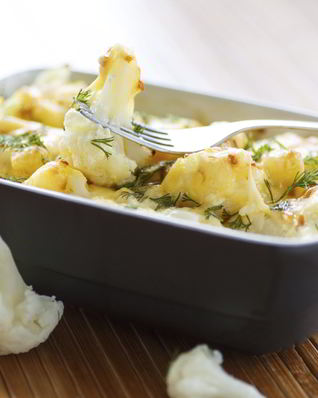 Запеканка из цветной капусты