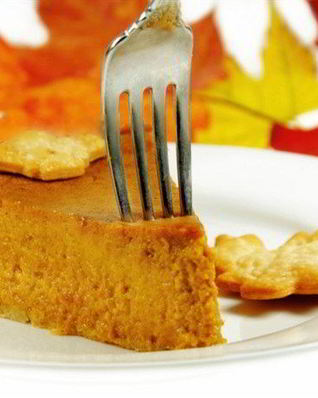 Запеканка из тыквы с корицей и цедрой лимона