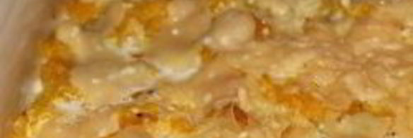 запеканка из тыквы с пореем