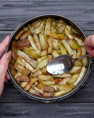 Запеканка с баклажанами и лисичками