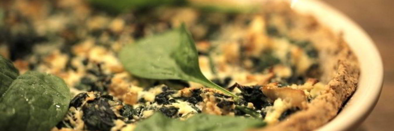 Запеканка с рикоттой и шпинатом