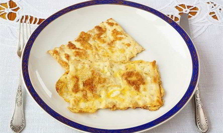 Рецепт жареной мацы