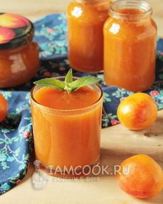 Абрикосовый сок с мякотью на зиму