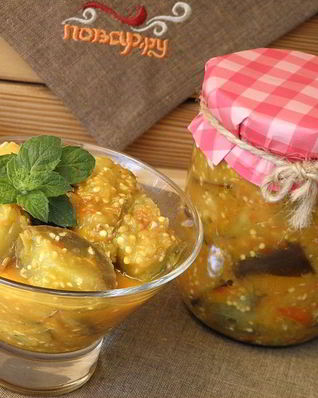 Баклажаны на зиму без стерилизации