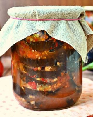 Баклажаны огонек на зиму