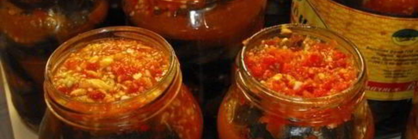 Баклажаны по-грузински на зиму