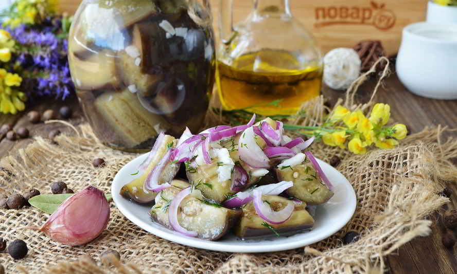 Рецепт баклажанов под грибы на зиму