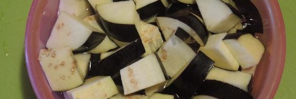 баклажаны с чесноком