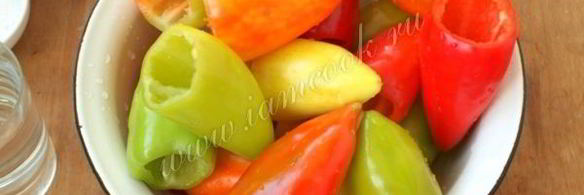 болгарский перец с капустой на зиму