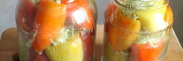 болгарский перец с капустой на зиму