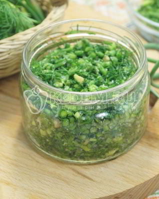 Чесночные стрелки на зиму Приправа для супов