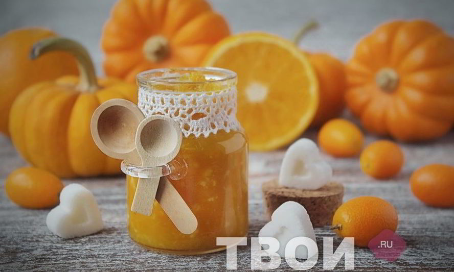 Рецепт джема из тыквы