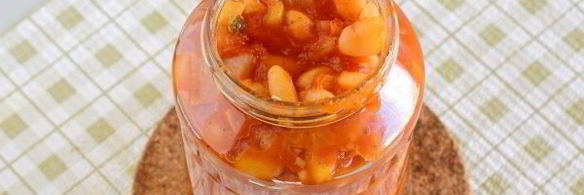 фасоль в томатном соке на зиму