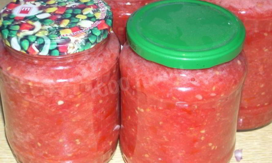 Рецепт горлодера с чесноком и помидорами