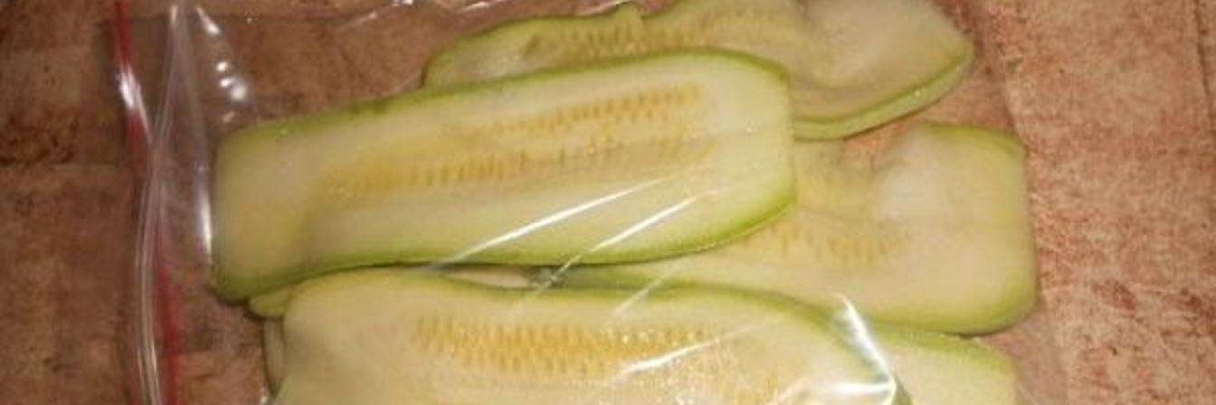 Кабачки на зиму без закатки