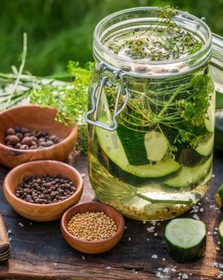 Кабачки под водочку